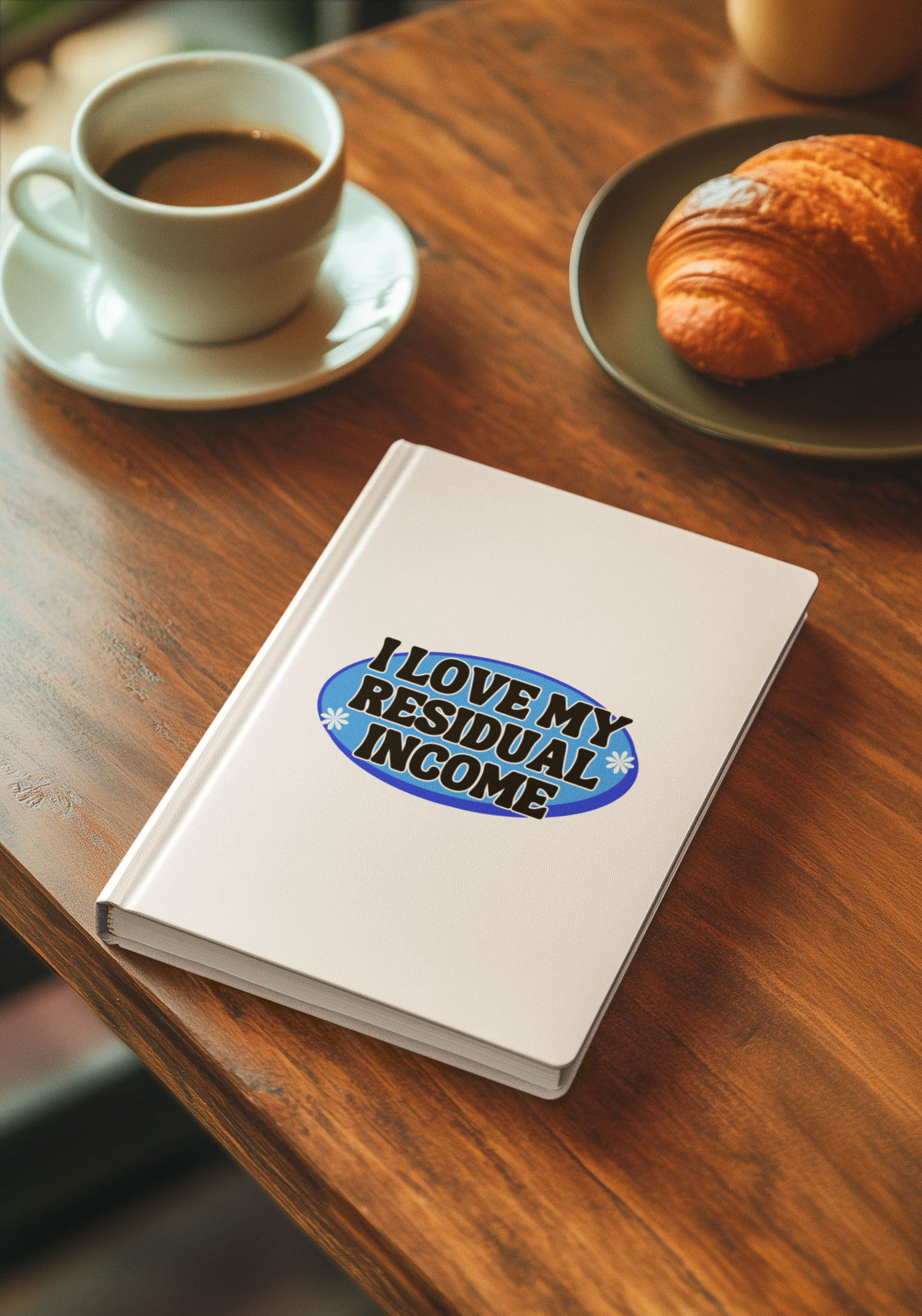 I Love My Residual Income Vinyl Sticker