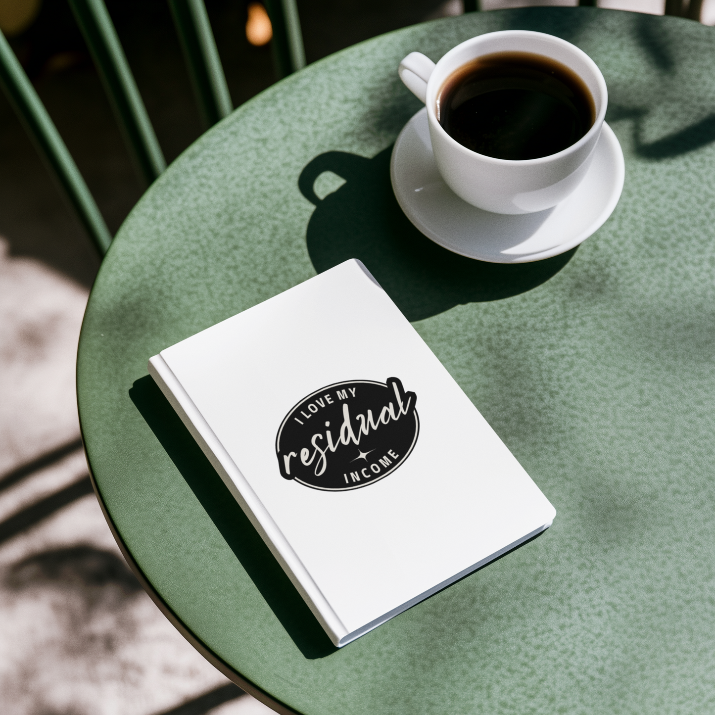 I Love My Residual Income Vinyl Sticker
