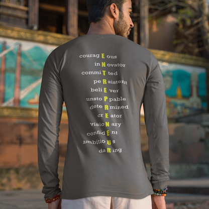 Entrepreneurship Long Sleeve Men's T-Shirt