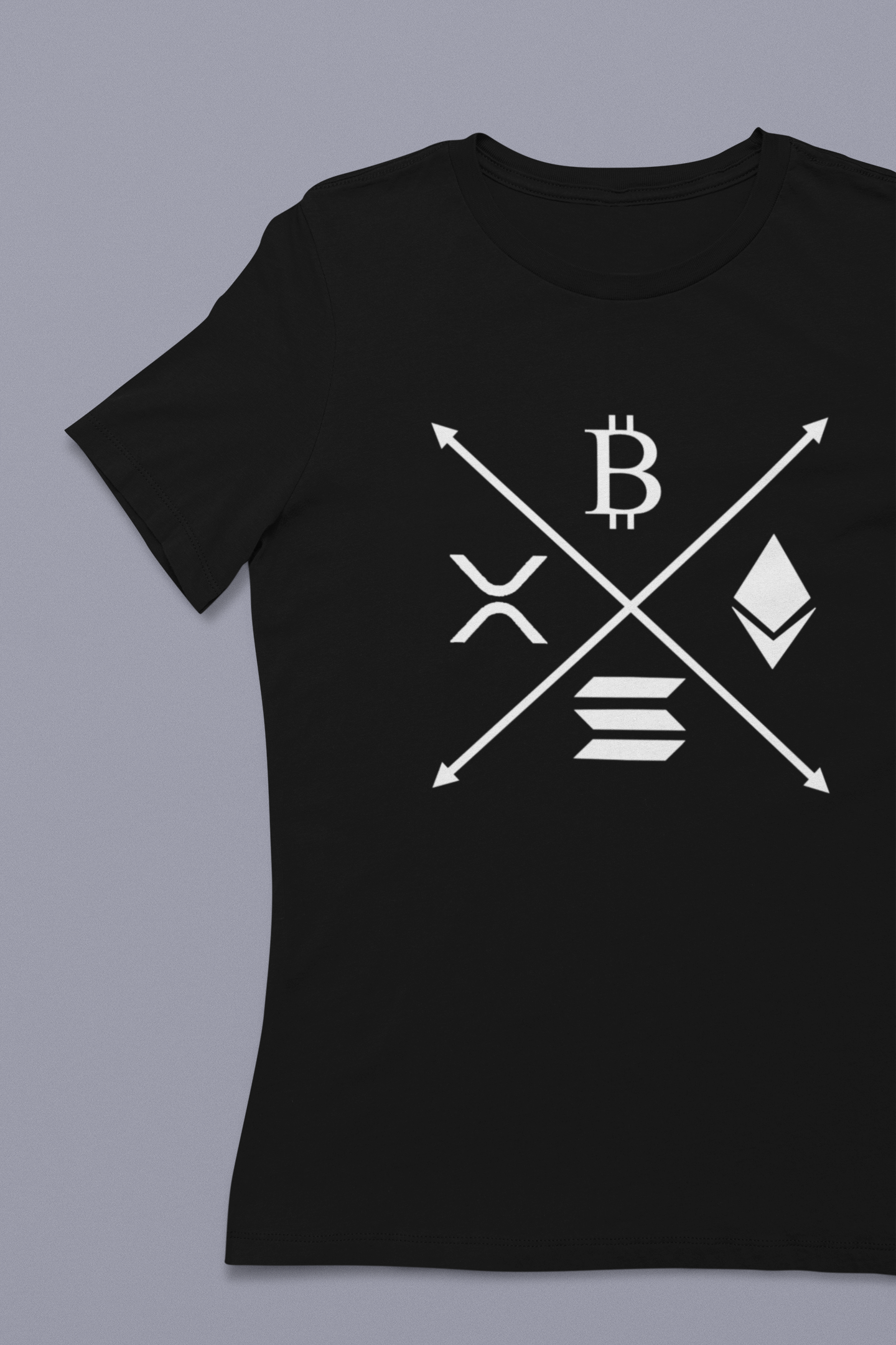 Crypto Cross Arrows Women's T-Shirt