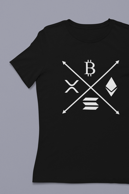 Crypto Cross Arrows Women's T-Shirt