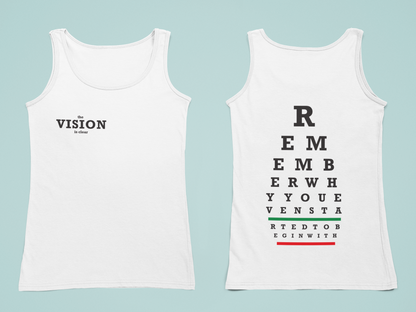 The Vision is Clear Women's Tank Top