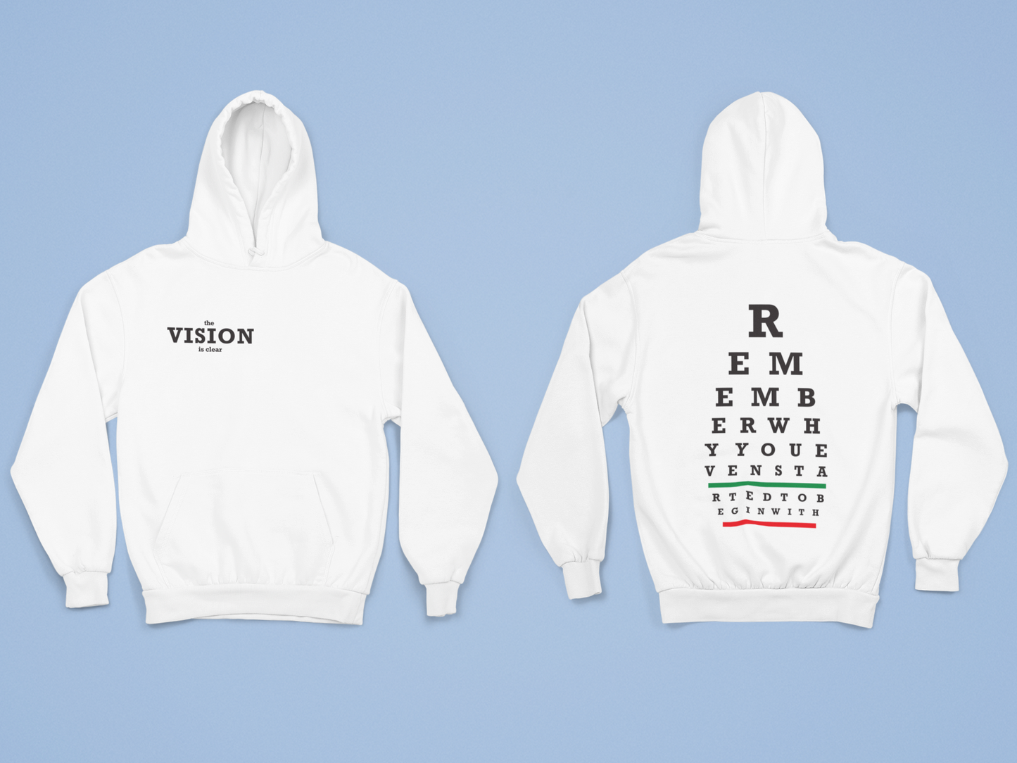 The Vision is Clear Pullover Hoodie