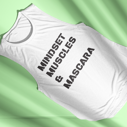 Mindset Muscles & Mascara Women's Tank Top