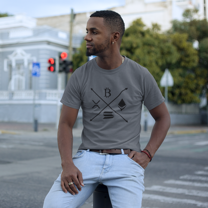 Crypto Cross Arrow Men's T-Shirt