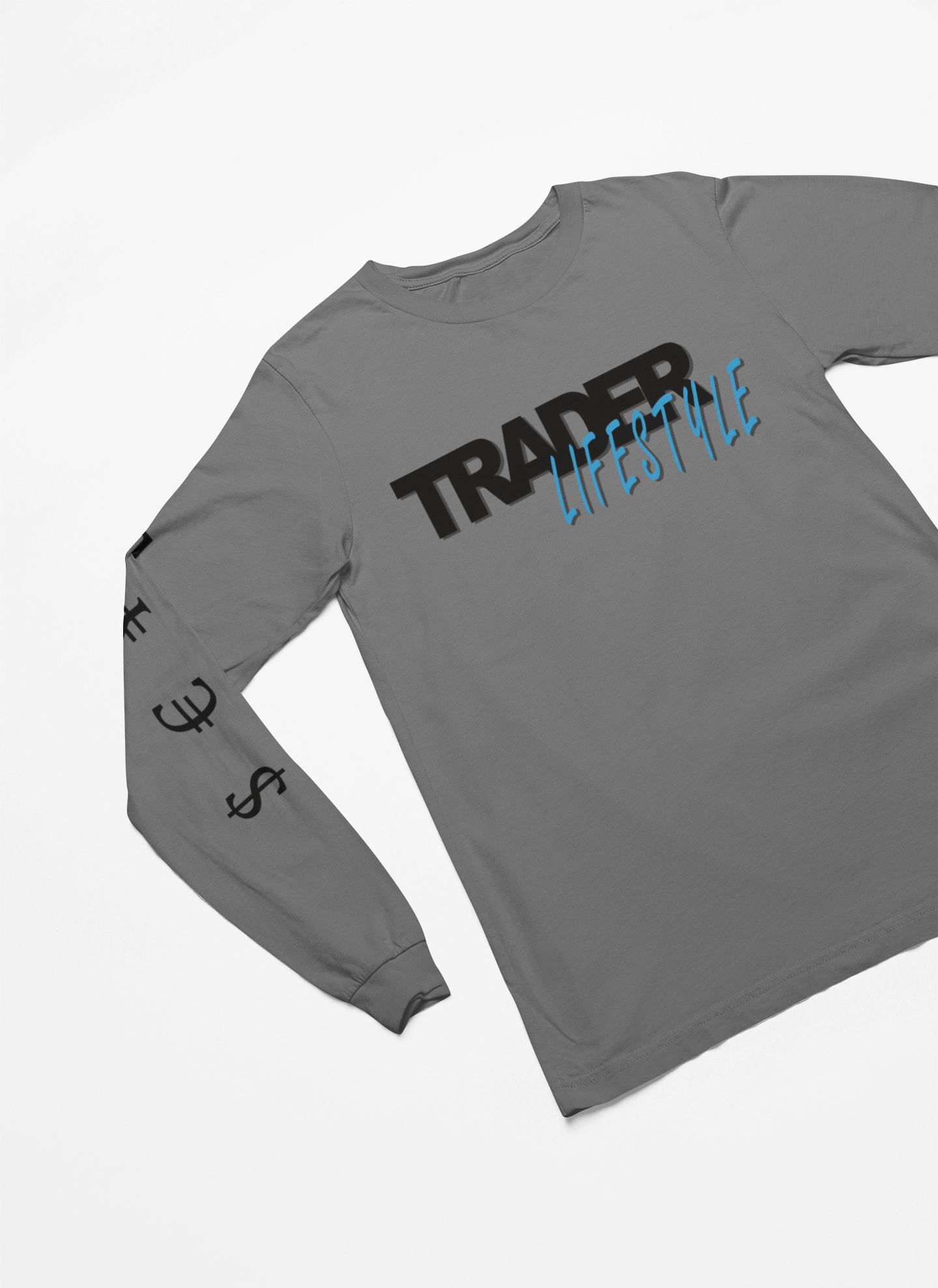 Trader Lifestyle Currencies Long Sleeve Men's T-Shirt