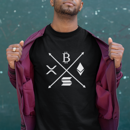 Crypto Cross Arrow Men's T-Shirt