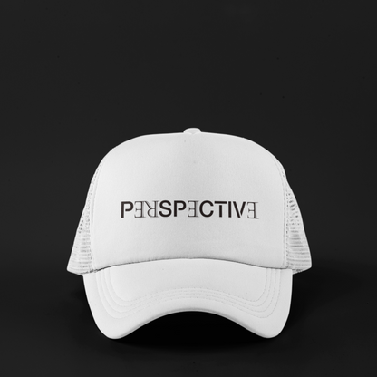 Perspective Trucker Snap Curved Bill Hat