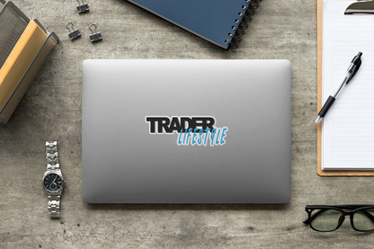 Trader Lifestyle Block Letter All Weatherproof Sticker