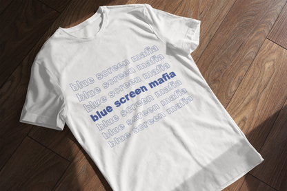 "Blue Screen Mafia" Men's T-Shirt