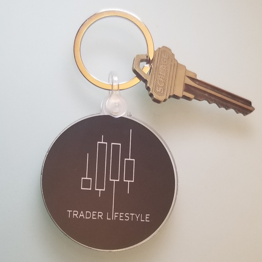 Trader Lifestyle Keychain