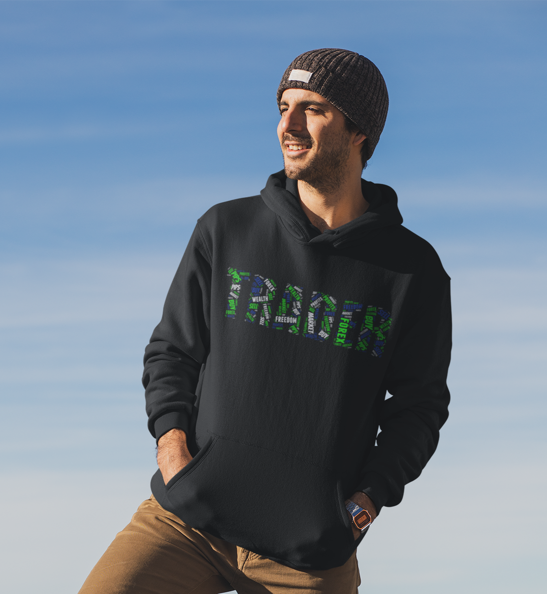 Men's TRADER Pullover Hoodie