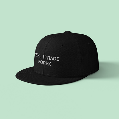 Yes... I Trade Forex Snapback Embroidered Hat